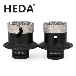 Heda Droog Gesoldeerde Diamond Gatenzaag Wastafel Opener, m14 Draad Kan Worden Gebruikt Om Water Tanks Voor Snijden Tegels Graniet