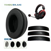 THOUBLUE Replacement Ear Pad For HyperX Cloud Core Earphone Memory Foam Cover Earpads Headphone