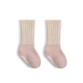 Calcetines Beige-Rosa