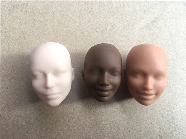 Rare collezione limitata teste di bambola principessa bambola pratica trucco testa calva ragazza giocattolo fai da te Ken Prince teste di bambola giocattolo