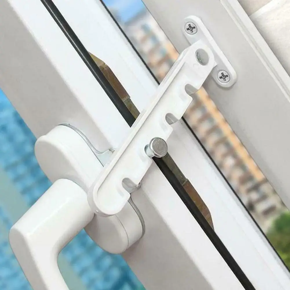 Window Support Wind Hook Latches Adjustable Limiter Latch Wind Brace Stay Position Stopper Casement Blocking Lock Protector