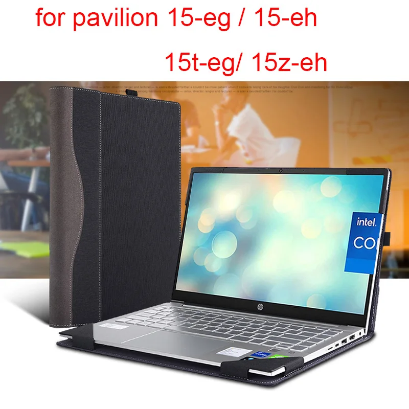 

Case For Hp Pavilion Laptop 15-eg 15t-eg 15-eh 15z-eh 11th Gen 2021 Laptop Sleeve Detachable Notebook Cover Bag Protective Skin