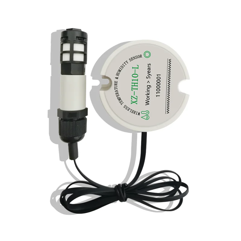 Wireless Temperature Humidity Sensor with Probe for Freezer Refrigerator Monitoring