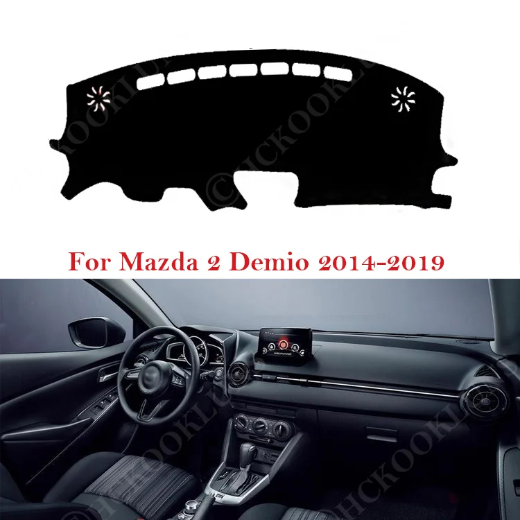 

Dashboard Cover Protective Pad For Mazda 2 Mazda2 Demio 2014 ~ 2019 Accessories Dash Board Sunshade Carpet Anti-UV Dashmat 2018