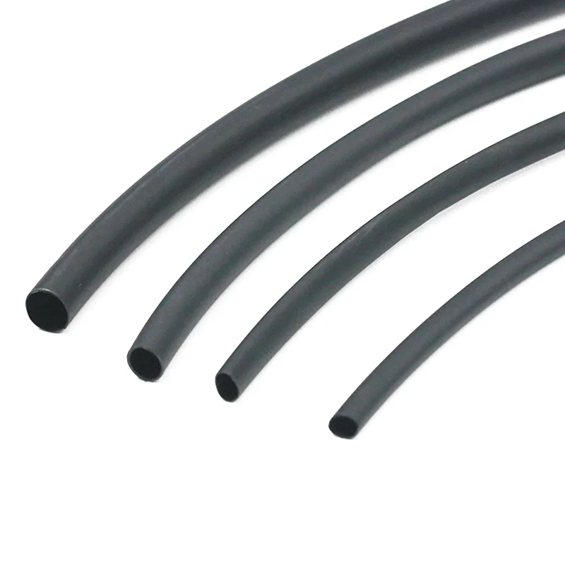 1meter 2:1 Black 45mm 50mm 60mm 70mm 80mm 90mm 100mm 120mm 150mm 180mm Heat Shrink Heatshrink Tubing Tube Wire Sleeving Wrap kit