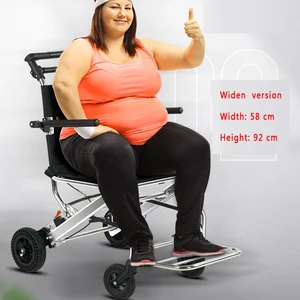 سكوتر كرسي متحرك محمول صغير بسيط قابل للطي خفيف الوزن خفيف الوزن للسفر لكبار السن أفضل 10 مبيعات للكراسي المتحركة المستعملة - رقم 4