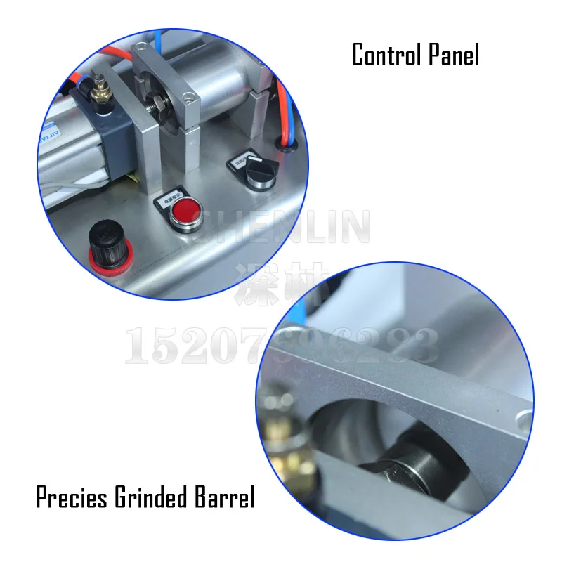 Imagem -03 - Tabela Automática Estilo Pistão Máquina de Enchimento Pistão Barril Preciso Moagem Processamento 01 Precisão Su50 Dn20 25 32 45 51 64 Milímetros
