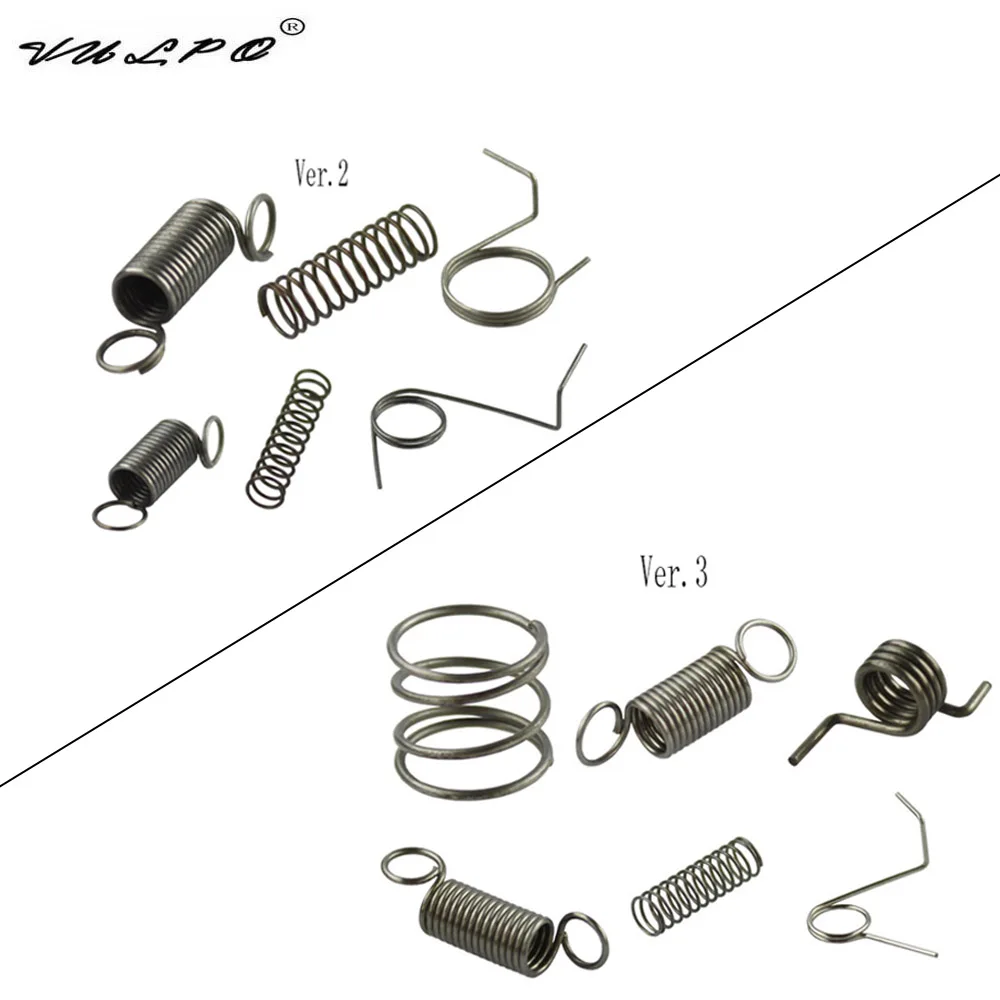 VULPO Gearbox Spring set for Ver. 2/3 Airsoft AEG Hunting accessories