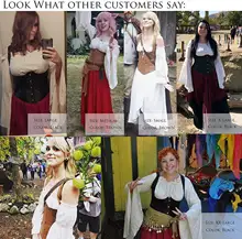 Steampunk Steel Boned Waist Corset #3