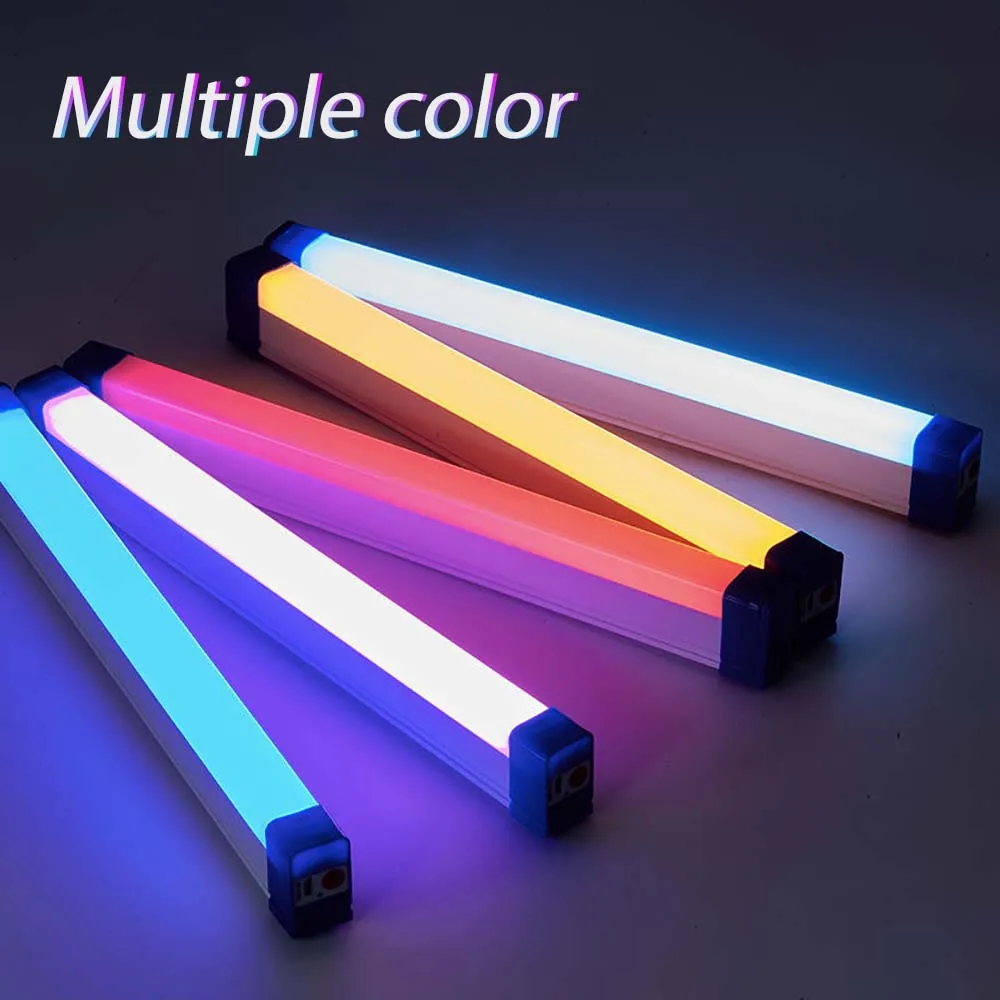 Led Fill Light Photography Light Handheld Stick Lights USB ricaricabile RGB Stmosphere Light Stick portatile Speedlight