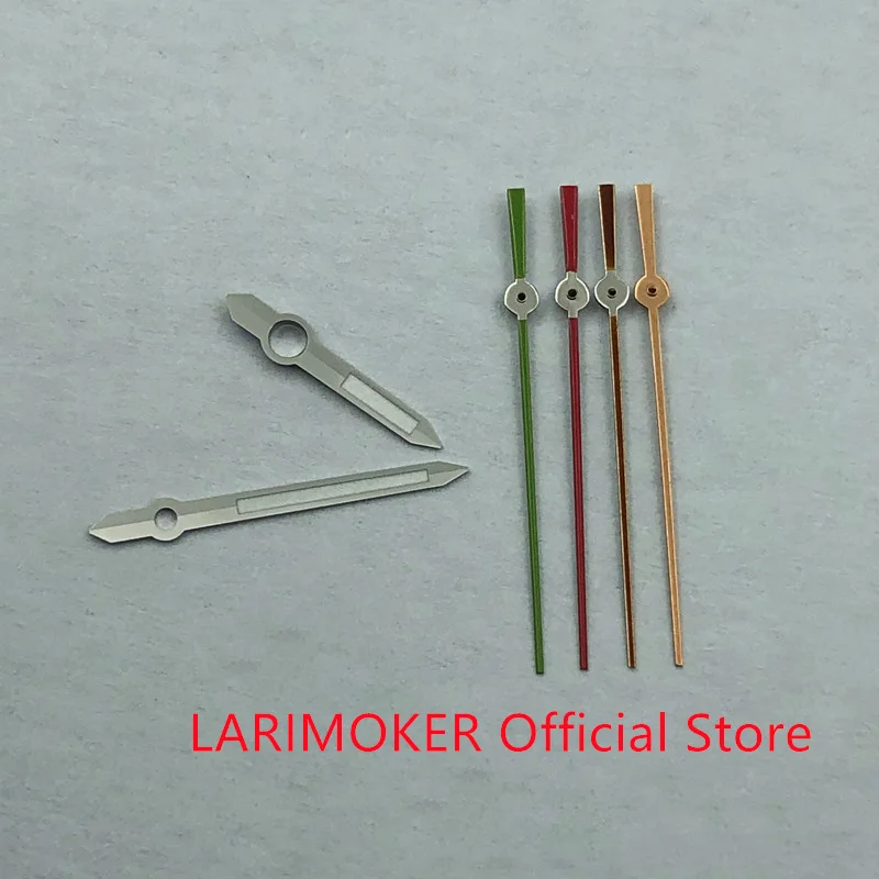 

LARIMOKER Silver Watch Hands Green Luminous Hands fit NH35 NH36 Mechanical Movement Watches Accessories