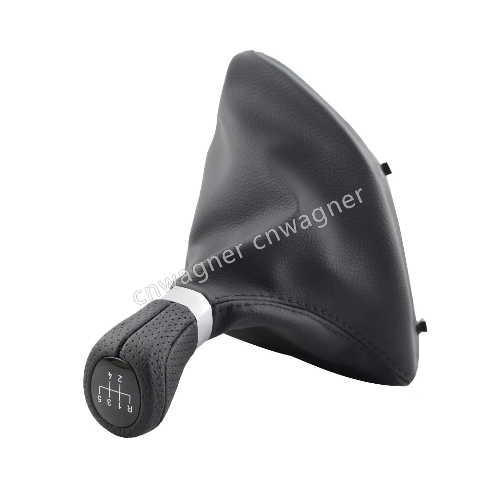 

Left Drive Car Manual Gear Shift Knob Shifter Lever Leather Gaiter Boot Cover 5 Speed 6 Speed For BMW E81 E87 X1
