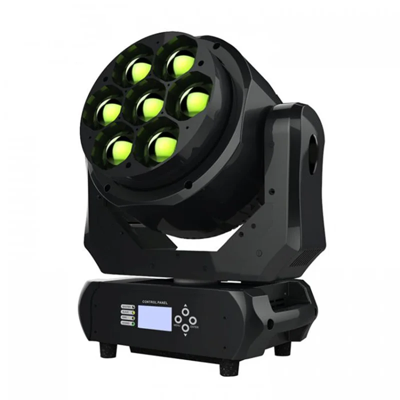 Stage Moving Head Wash Licht 7*40W Led Rgbw 4 In 1