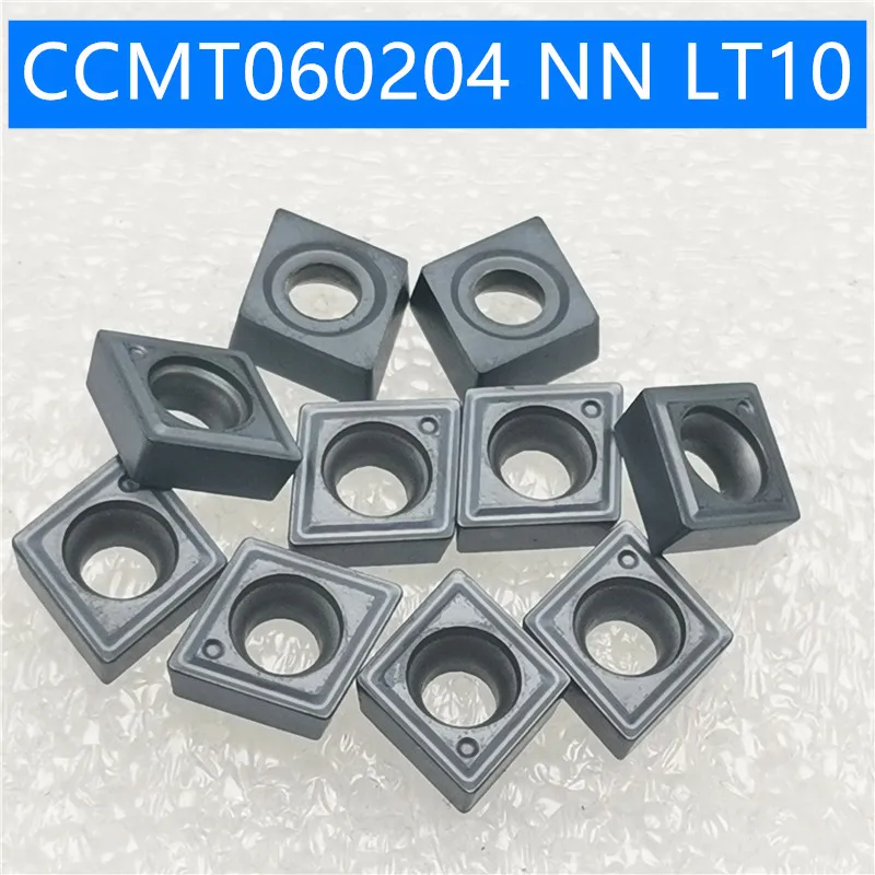 Imagem -02 - Pvd Ferramenta de Gerencio Interno Metal Torno Ferramentas Alta Qualidade Ferramenta Corte Ccmt 060204 Metal Transformando Inserção Ccmt060204 nn Lt10