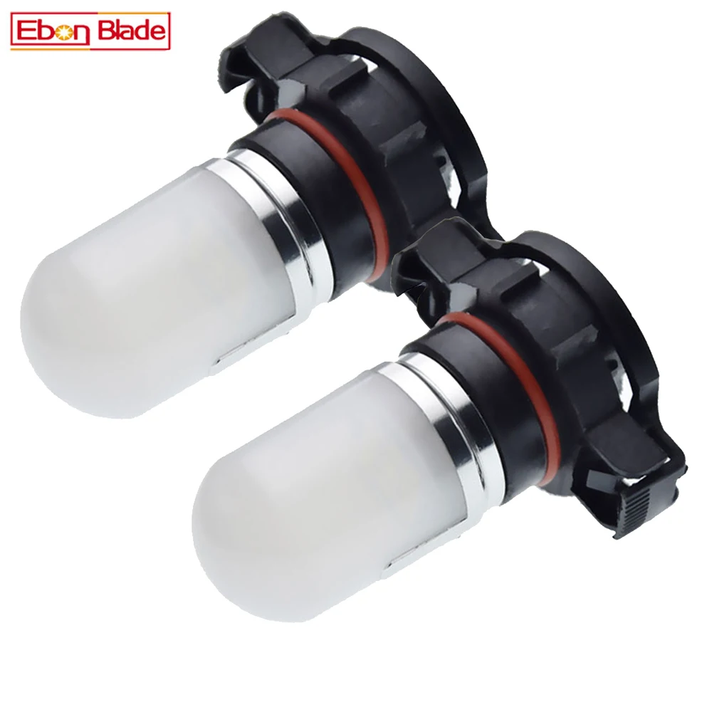 2Pcs 5202 H16 PSX24W 6000K 화이트 3030 9SMD LED 전구 자동차 자동 트럭 LED 안개등 또는 운전 주행 조명 램프 12V 24V 30V