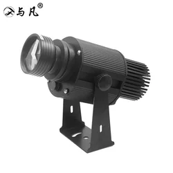 Waterproof 15w  Gobo Projection Lamp Black Color Dynamic Creativity Style Logo Projectors