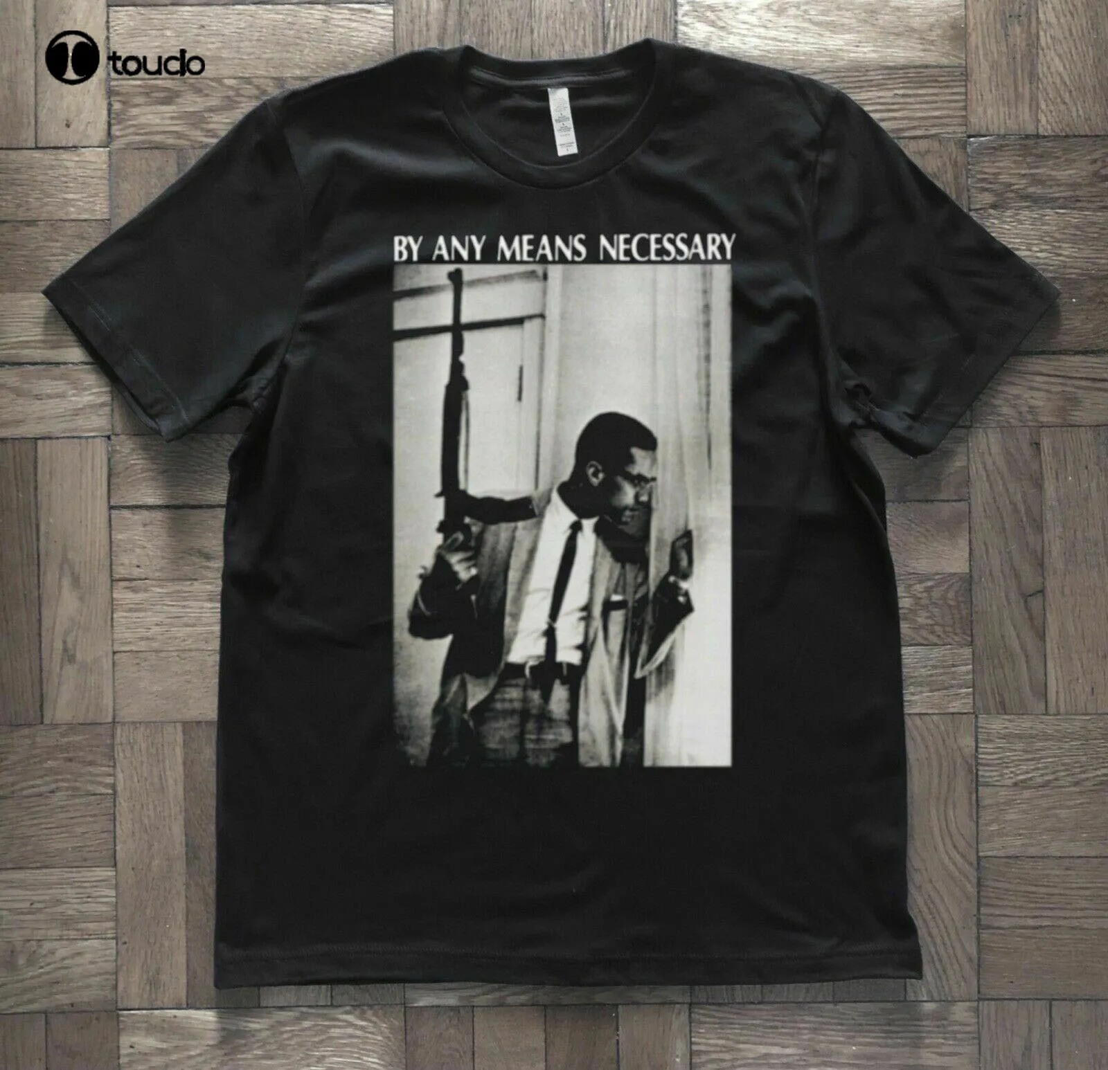 Malcolm X T-shirt Best Gift S-5XL HOT T Shirt Black