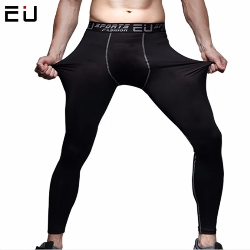 Men 's PRO sports tights men' s basketball Leggings fitness pants male speed dry running training compression pants