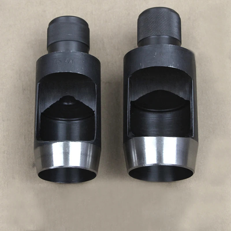 1PCS Holes Puncher 26/27/28/29/30/32/34/35/36/38/40/42mm Metal Punching Tools Leather Canvas Nylon Hand Knock Die