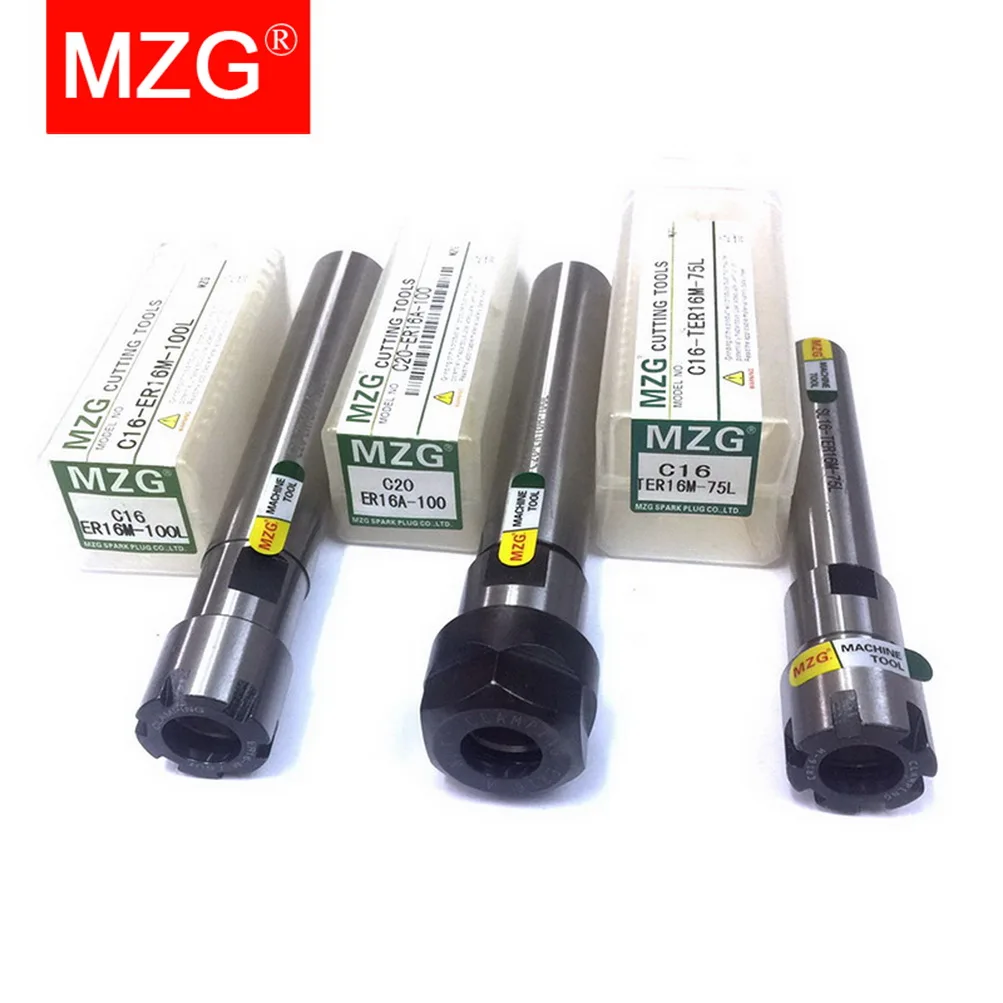 Imagem -03 - Mzg Peça C32 C40 er 25 32 40 Extensão Fresadora Porta Ferramentas para Usinagem Ferramentas de Perfuração com Moagem Vertical Shanks