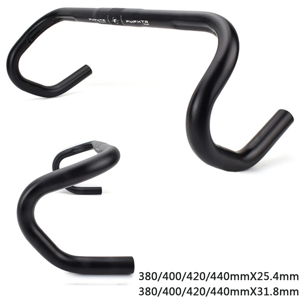 25.4/31.8mm Road Bike Handlebars Compact Aluminium Alloy Diy Professional Cycle Bar Bicycle Handle Bar Cycling Part Accessories