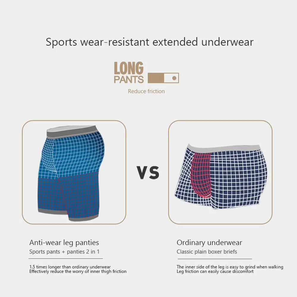 Cueca de seda de gelo dos homens cuecas esportivas respirável malha correndo alongado anti-wear perna modal cuecas boxer sólida