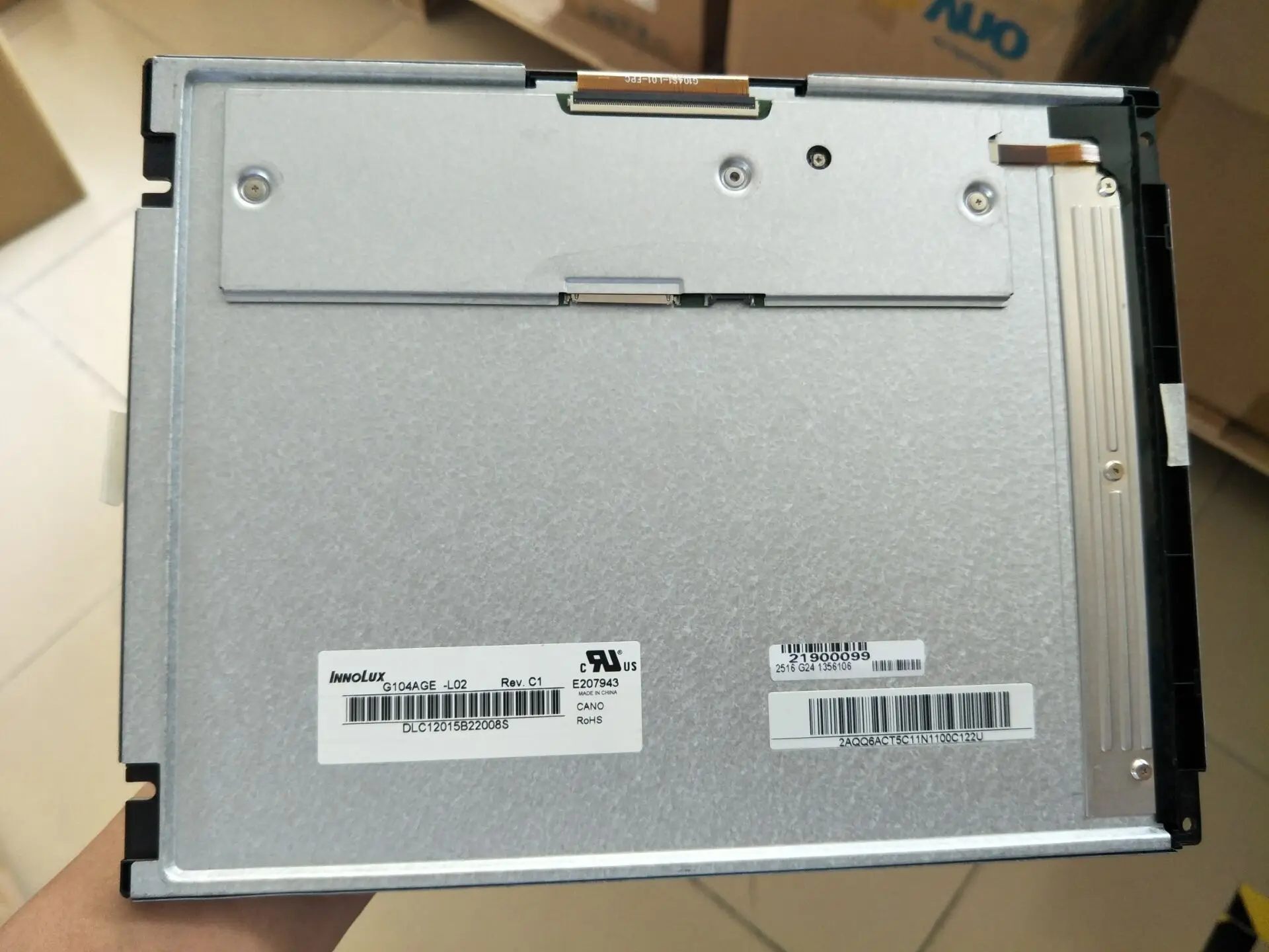 

Original 10.4"inch G104AGE-L02 Industrial LCD Screen One Year Warranty