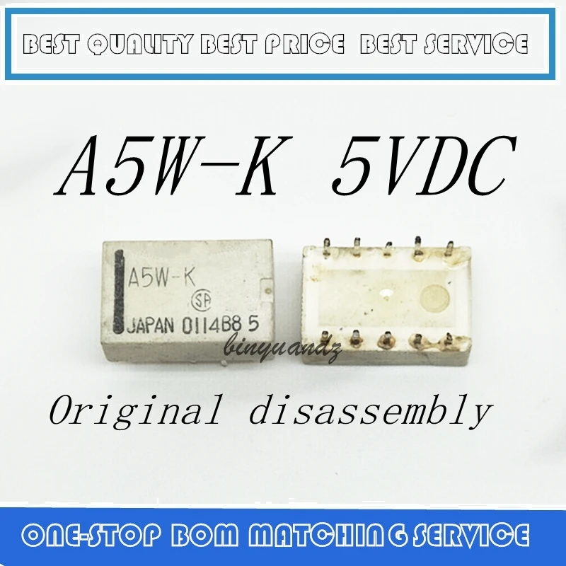 10 قطعة 30 قطعة 50 قطعة تتابع A5W-K 10PIN 5VDC A5W-K