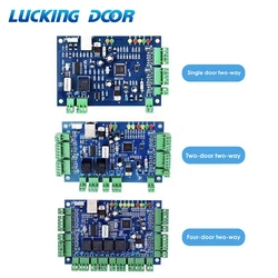 Single/Two/Four Door Network Access Control Panel  With Software Communication Protocol TCP/IP  Wiegand Reader Access controller