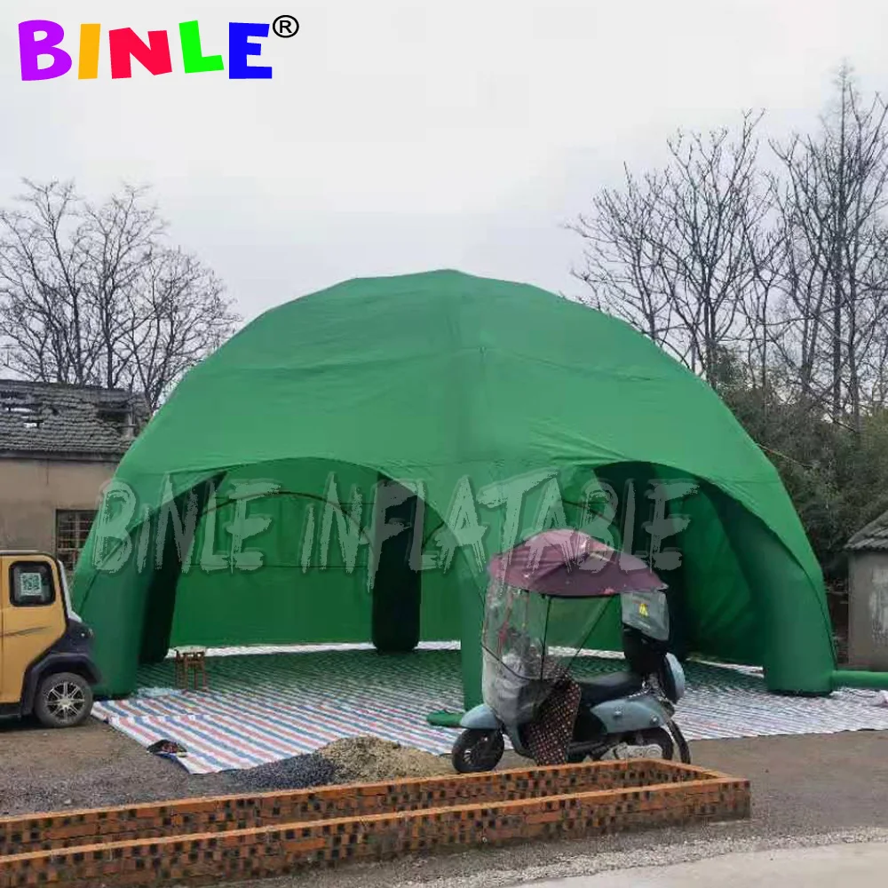 High quality Custom 10m Outdoor Giant Inflatable Spider Tent with full cover,Inflatable Gazebo,car garage tent for Advertising