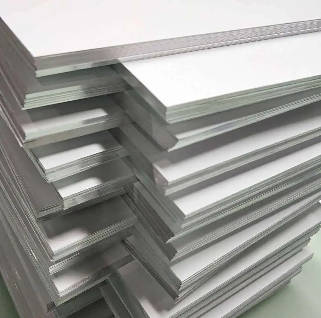 Placas de aluminio de Metal en blanco para sublimación, impresión por prensa de calor plana, 0,5mm de espesor, 20 hojas, 200x300mm, Envío Gratis