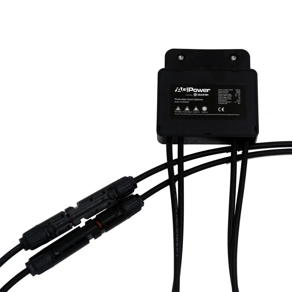 Imagem -05 - Otimizador Externo de Entrada Athena600 para Sistema de Painel Solar Limitação de Tensão Otimazation Anti-hotspot Ip65 600w 3v70v