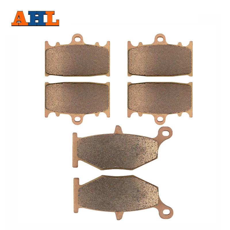 

AHL Motorcycle Front and Rear Brake Pads for SUZUKI GSR400 K6 2006 / GSR600 K6 K7 K8 2006-2008 Sintered Brake Disc Pad