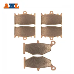 AHL Motorcycle Front and Rear Brake Pads for SUZUKI GSR400 K6 2006 / GSR600 K6 K7 K8 2006-2008 Sintered Brake Disc Pad