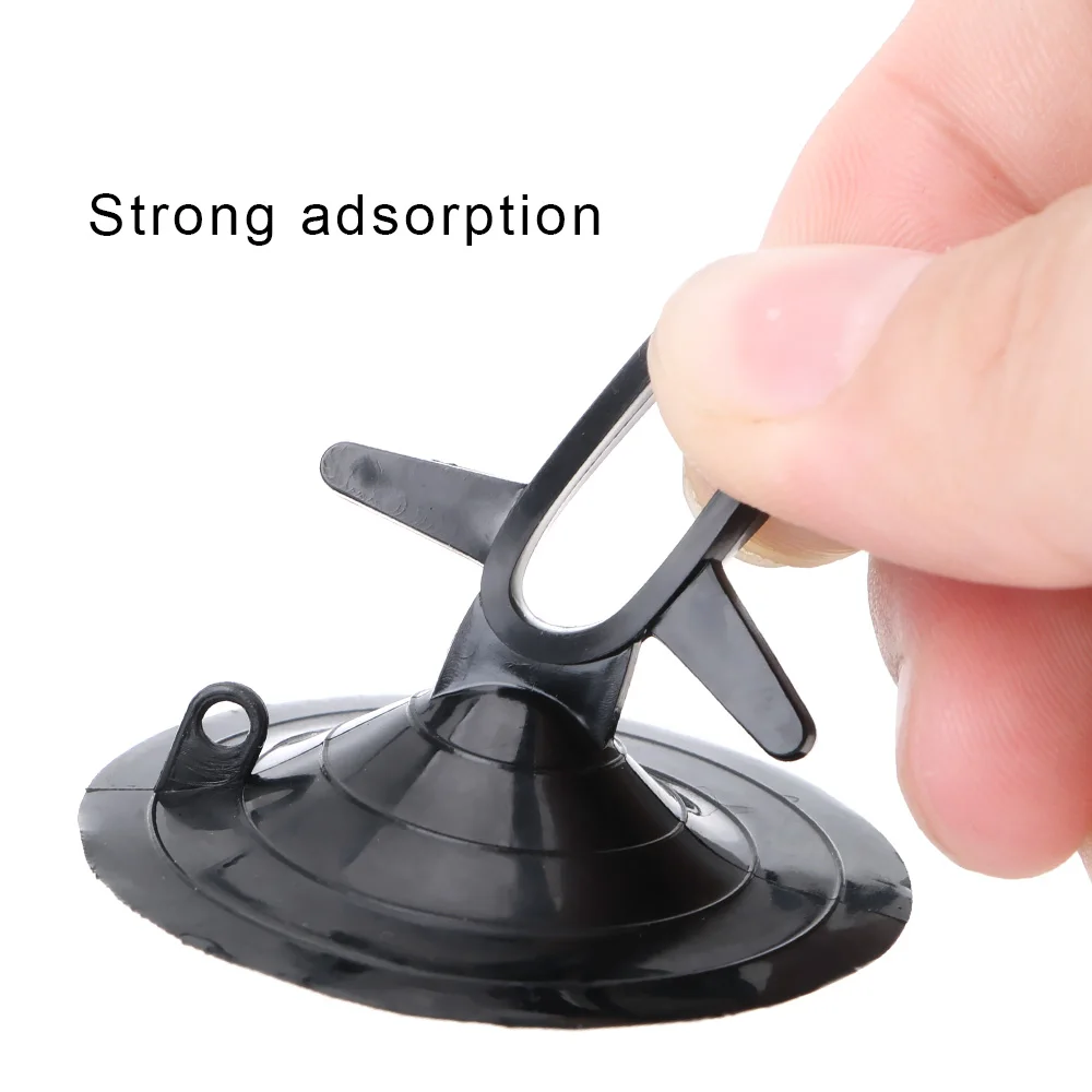 45mm Diameter Automotive Interior 10 PCS PVC Material Car Sunshade Suction Cup Strong pull ring dovetail suction cup