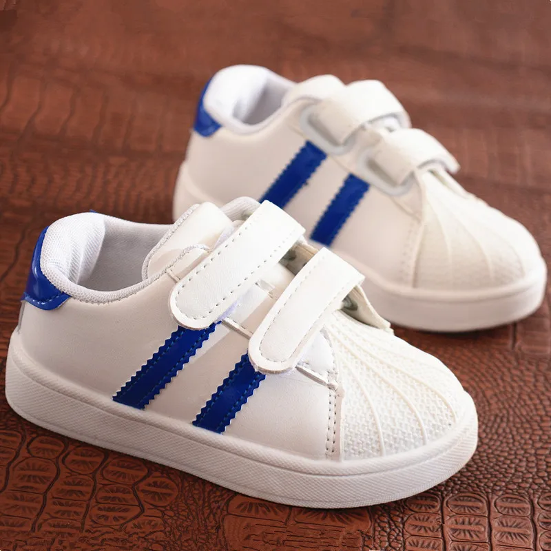 Children Shoes Girls Boys Sneakers Running Antislip Soft Bottom Comfortable Kids Toddler Casual Flat Sports White Shoes