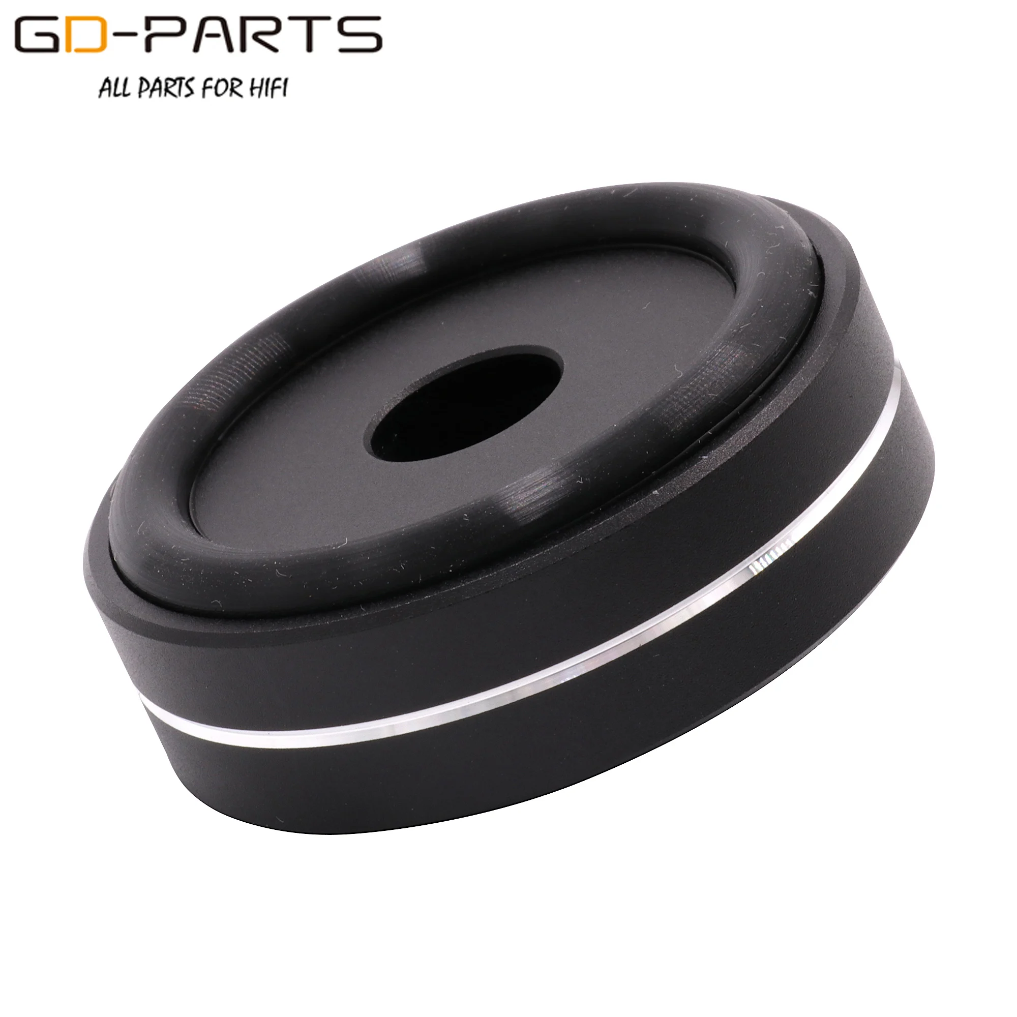 Haut-parleur en aluminium 49x15mm, Machine d'isolation, support de pieds, amplificateur à Tube Vintage, lecteur CD DAC, tapis Radio