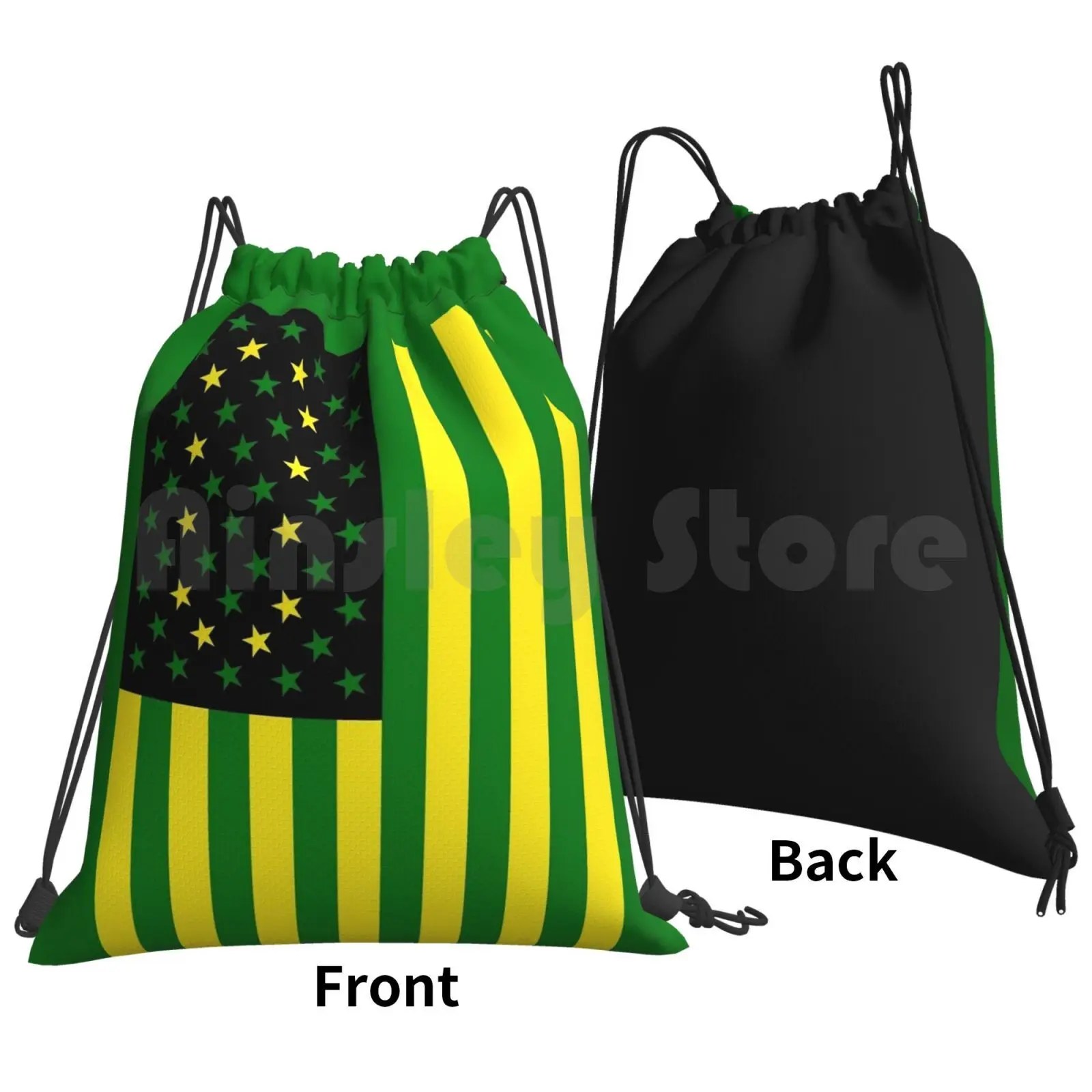 Backpack Drawstring Bags Gym Bag Waterproof Football Sports College Champ 1 Eugene Marcus Chip Rose Bowl Ore Love Heart image 2