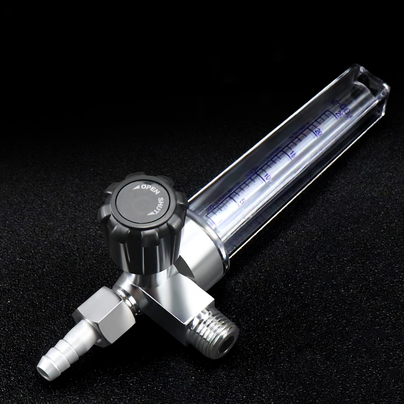 بارب-مقياس تدفق الأرجون 1/4PT ، 0.15 ميجا باسكال M14 * 1.5 ، منظم غاز الأرجون AR/CO2 ، لحام ، مقياس اللحام Mig ، قطعة واحدة