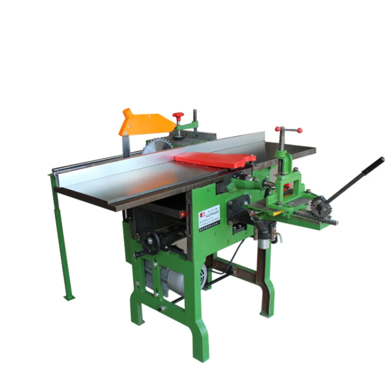 

ML392B Multi-function Electric Woodworking Planer 220V / 380V Square Hole Drill Stand Electric Planer Table Saw Machine