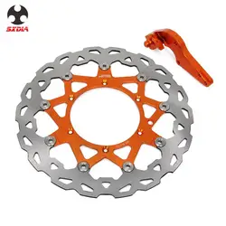 Motorcycle 320MM Floating Brake Disc Rotor Bracket Adaptor For KTM SX EXC SXS XCW EXCR XCF LC4 125 200 250 300 350 400 450 640