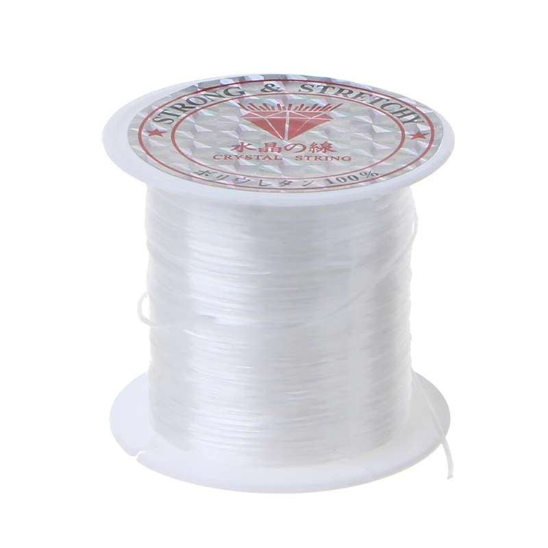 2022 New Elastic Clear Beading Thread Stretch Polyester String Cord for Jewelry Making