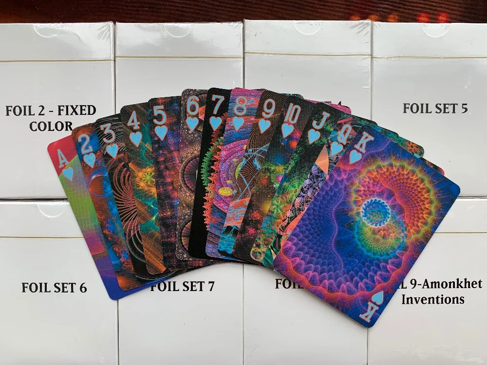 Villa Zheng FOIL Full sets selling,BLUE Core Paper, Inventions/Expeditions/Amonkhet TOP Quality board game Playing Card