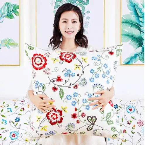 oversized 65x65 cm Large pillow cover sofa cushion pillowcase  square cushion cover