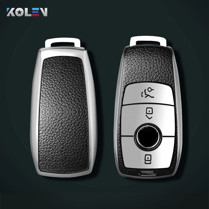 PU+TPU Car Remote Key Cover Case Shell For Mercedes Benz A C E S G GLS CLA Class W213 W177 W205 W222 X167 W176 AMG Accessories