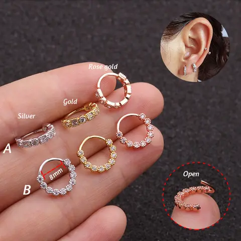 10 best sales छेदने वाला गुलाबी सोना - №8