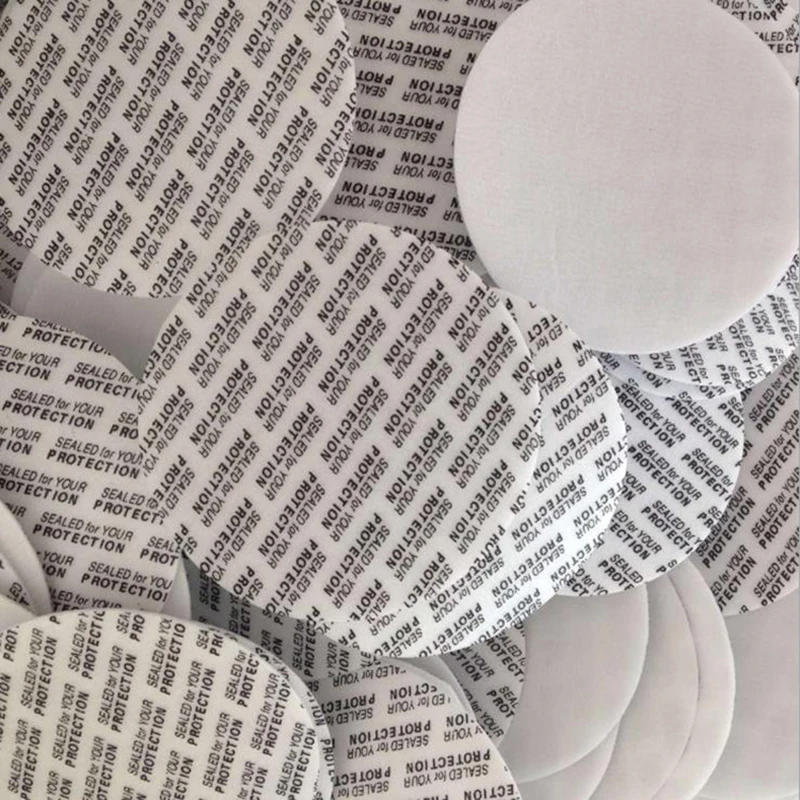 500pcs Round Sealing Pads for Bottle Jars Foamed PS DIY Pressure Sensitive Pad Custom Cut Safety Sealers Tamper Seal Liner Fit