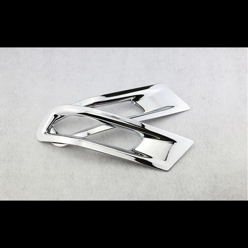 ABS Chrome For Toyota Corolla 2014 2015 2016 2017 Accessories Car Rear Fog Light Cover Lamp Bazel Trim Sticker Styling 2Pcs