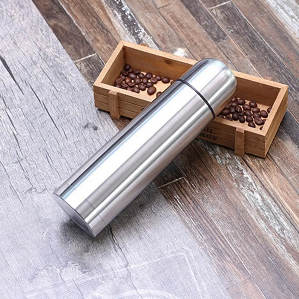 Portable Dual-layer Coffee Bottle Vacuum Flask Tea Water Cup Thermal Jug Mug Tea Travel Mug Thermo Bottle Thermoses For Hot