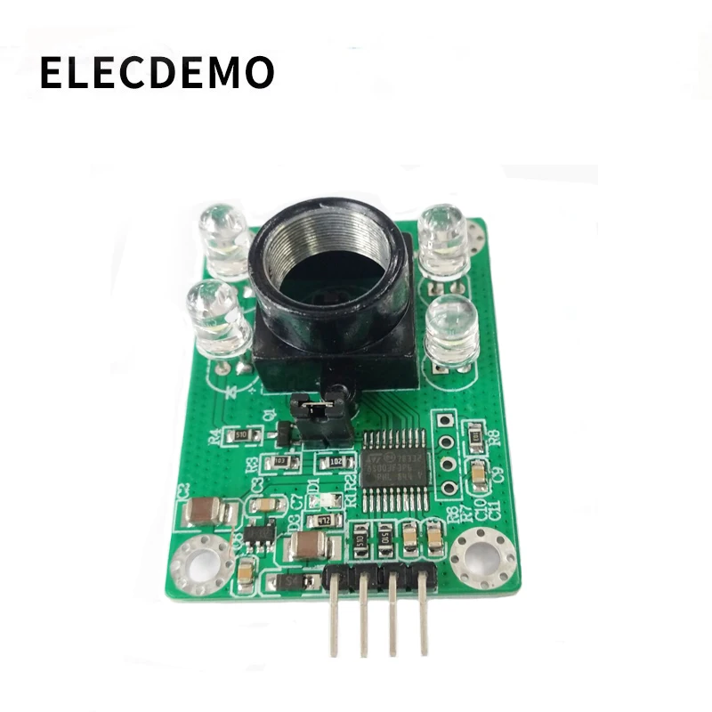 Tcs230 tcs3200 módulo sensor de cor reconhecimento de cor módulo rgb tri-cor saída de série